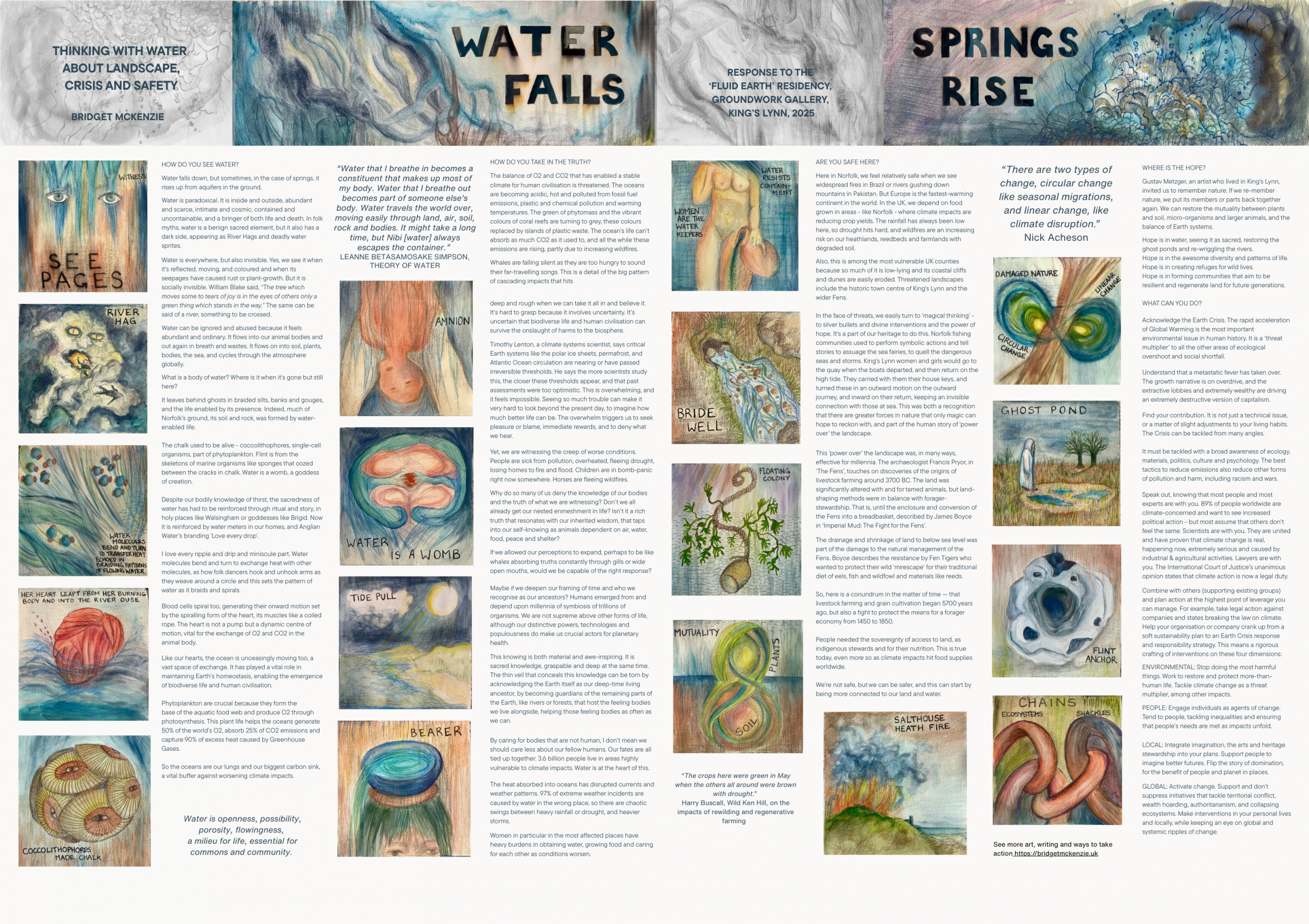 Water Falls Springs Rise